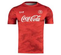 SSC NAPOLI Maglia Training Ea7 T-Shirt, red, M