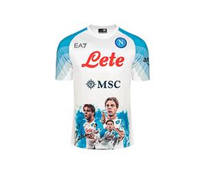 SSC NAPOLI Match Jersey Face Game Zerbin 2022/2023 White