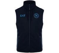 SSC NAPOLI Men's Sleeveless Vest Coat, Blue, M