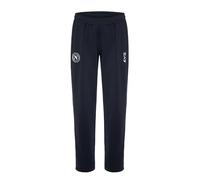SSC NAPOLI Pantalone Training Tasche Con Zip Compression Pants, Blue, M