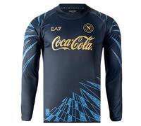 SSC Napoli Pre-Match Sweatshirt Blue 2025/2026 XXL