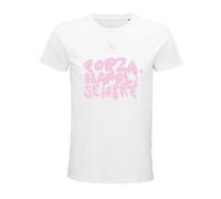 SSC NAPOLI T-Shirt Forza Napoli Sempre, White, XX-Large
