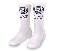 SSC NAPOLI Unisex Kid's Calze Training Ea7 White Socks, 47-49