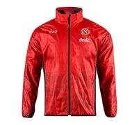 SSC NAPOLI Giacca Antivento Portiere Windproof Goalkeeper Jacket EA7, red, 3XL