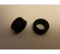 SSC Slot Cars 2 pcs Super Grip Replacement Car N Tyres/Tires Set Accessory, Micro Front Tyres Compatible for - Scalextric My First, MR1 4.5mm Wide