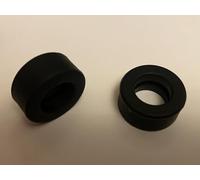 SSC Slot Cars 2 pcs Super Grip Replacement Car Tyres/Tires Set Accessory, F1 Front Slicks Compatible for Scalextric 90s F1 fronts - Benetton, McLaren, Ferrari, Vintage Electra, etc. 9.5mm Wide