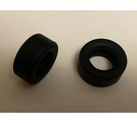 SSC Slot Cars 2 pcs Super Grip Replacement Car Tyres/Tires Set Accessory, Toy Car Compatible for - Scalextric Corvette, Ford GT40 Slicks 9.5mm Wide
