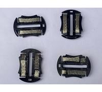 SSC Slot Cars Replacement Spares 4 Drift Car Guide Blades with Braids C8330 Compatible for Scalextric Slot Cars Models, Toy DIY Parts Accessories