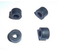 SSC TYRES 2 Front & 2 Rear O Type Tyres for Slot Cars, 7mm Wide Super Grip, Compatible with Tomy, Tyco, AFX, Aurora, Scalextric