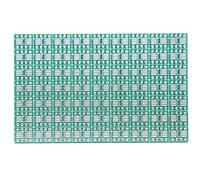 Sscon 100pcs SSOP 8 Pin 0.65 / SOP 8 Pin 1.27 to DIP Adapter PCB Board SMD Converter Green