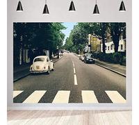SSCSTS Music Band Backdrop for Photography, 9x6ft / 2.7x1.8m, Street Background, Party Decor Supplies Photo Shooting Props BJZYST43