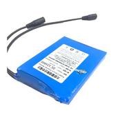 SSCYHT 12V4800mAh, Portable DC 12V 1.8Ah 3Ah 4.8Ah 5.8Ah 6.8Ah 9.8Ah Rechargeable Lipo Battery Pack for CCTV LED Light Water Pump and 12 Volts Electric Devices