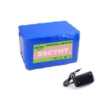 SSCYHT 24V12Ah, 24 Volts Li-ion Battery Rechargeable Lithium Battery Pack 24V 3Ah 6Ah 9Ah 12Ah 15Ah 18Ah Portable Replacement Batteries with 1A Charger and BMS Protection Board