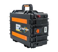 SSCYHT 24V200AH+20A, Lithium Iron Phosphate Battery 48V 24V 100AH 120AH 150AH 200AH Outdoor Thruster Battery for Electric Boat Motor Fishing Boat Propeller Marine Propulsion