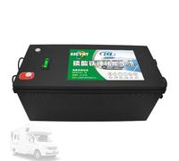 SSCYHT 25.6V230Ah, 24V 100Ah 150Ah 200Ah 230Ah LiFePO4 Lithium Battery Built-in 100A BMS Deep Cycle 2000+ Replacement Battery 25.6V Ideal for RV/Solar Off-Grid Systems