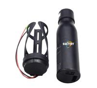 SSCYHT 36V6Ah, Water Bottle Shape E-Bike Battery Pack 36V 5.2Ah 6Ah 6.4Ah 7Ah Lithium Battery with Charger and Base for 100W 150W 200W 250W Mountain Bicycle Motor