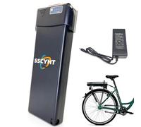 SSCYHT 48V10.5Ah, 36V 10.4Ah 12.8Ah 14Ah Replacement Backseat Lithium Battery 48V 7.8Ah 10.5Ah Rear Rack Ebike Battery for 100W 250W 350W 500W Mountain Bicycle Motor Kit