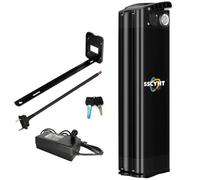 SSCYHT 48V21Ah,2pin, Rechargeable E-Bike Battery 36V/48V 15.6Ah 18Ah 21Ah Downtube Lithium Battery Pack ALX 072 Type for Folding Bicycle Motors with 2Pins/4Pins Port