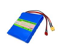 SSCYHT 60V 2200mAh Rechargeable Electric Unicycle Battery 60V 2.2Ah Lithium Battery Pack Replacement for 132W Balance Car Scooter Motor Kits with T + XT60 Plug
