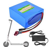 SSCYHT LiFePO4 Battery 12.8V 18Ah 24Ah Lithium Battery 30Ah Scooter Batteries 12.8V Replacement Batteries for Solar for 200W - 400W Motor Kit with Charger and BMS,12.8V24Ah T Plug