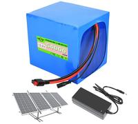 SSCYHT LiFePO4 Battery 12.8V Lithium Battery 48Ah 54Ah 42Ah Scooter Batteries 12.8V Replacement Batteries for Solar for 250W - 700W Motor Kit with Charger and BMS,12.8V54Ah Anderson