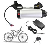 SSCYHT Lithium Battery 36V 10.4Ah 13Ah Rechargeable Battery 24V Li-ion Batteries 48V Bottle Batteries for 200W - 650W Motors with Charger and 4-Pin Port,24V10.4Ah T Plug 330mm