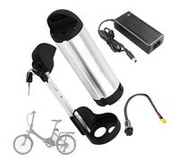 SSCYHT Lithium Battery 36V 8Ah 12.8Ah 17.5Ah 13Ah Replacement Battery 36V Li-ion Batteries 10.4Ah Removable Batteries Bottle Shape with Charger and 4cores Port,36V16Ah XT60 420mm