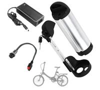 SSCYHT Lithium Battery 36V 8Ah 12.8Ah 17.5Ah 13Ah Replacement Battery 36V Li-ion Batteries 10.4Ah Removable Batteries Bottle Shape with Charger and 4cores Port,36V8Ah Anderson 330mm