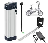 SSCYHT Lithium Battery 48V 15Ah 10Ah 18Ah 12Ah Rechargeable Battery 20Ah Li-ion Batteries 36V Removable Batteries with Charger and 4-Pin port for 200W - 900W Motor Kit,48V18Ah Bullet