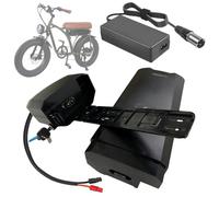 SSCYHT Lithium Battery 52V 19.2Ah 21Ah 15Ah Rechargeable Battery 48V Lithium Batteries 36V 20Ah Rear Rack Batteries for 250W - 1200W Motor with Charger and USB Port,52V19.2Ah Anderson