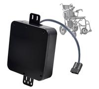 SSCYHT Rechargeable Battery 24V 10Ah 10.4Ah 11.6Ah Lithium Battery 6Ah Li-ion Batteries 24V Electric Wheelchair Batteries with Hook Up for 100W - 350W Motors,24V8.8Ah Black Anderson