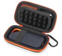 SSD E60 E30 E80 E81 Storage Bag Portable Carrying Case, Solid State Drive Protective Hard Shell (Inner Black velvet)