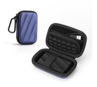 SSD Hard Case Compatible with Samsung T9/T7 Shield/T7 Portable SSD Drive USB 4TB,2TB,1TB, Portable Travel Carrying Storage Protective Cover Bag (Blue)