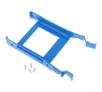 SSD Mounting Bracket for Dell for Optiplex 3070 5070 7070, 2.5" HDD Holder Rack for Secure Installation, Blue Plastic Drive Bay Adapter