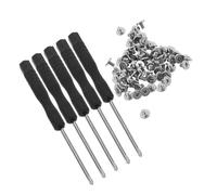 SSD Mounting Screws Kit with Screwdriver, Metal M2x3mm for Laptop
