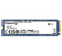 SSD, NV3, M.2 2280 PCIE4.0 NVME 4TB; SNV3S/4000G (KINGSTON) Qty X 1