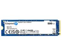 SSD, NV3, M.2 2280 PCIE4.0 NVME 500GB; SNV3S/500G (KINGSTON) Qty X 1