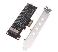 SSD PCI Express Converter Card PCI-E 1X to 12+16 Pin SSD Converter Card for A1493 A1502 A1465 A1466 2013-2017 Laptop Worldwide Shipping 7 Days Return Policy 12 Months Manufacturers Limited Metal