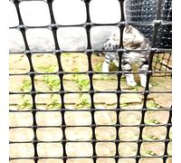 SSDDLZEQ 2.3mm Thick Poultry Mesh Fence Plastic Security Fence Roll Chicken Dog Rabbit Deer Heavy Duty Garden Fence(1x50m/3.3x164ft)