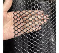 SSDDLZEQ Black Plastic Mesh Fence Roll Barrier Mesh 3 Inch Holes 5/10/15/20/25/30/50m Extra Long Garden Mesh Flexible Balcony Privacy(1.5x10m(4.9x32ft))