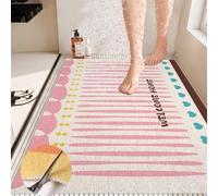 SSDDLZEQ High-end Dopamine Rubber Loofah Quick-Dry Mat(Dopamine 2,50x80cm)