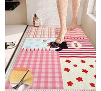 SSDDLZEQ High-end Dopamine Rubber Loofah Quick-Dry Mat(Dopamine 7,80x120cm)
