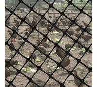 SSDDLZEQ Plastic Chicken Wire Fence Black, Poultry Farming Fence Temporary Fence, Outdoor Garden Deer Fence