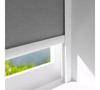 SSDDLZEQ Room Blackout U-shaped Aluminium Light-blocking Strip, Designed Specifically For Roller Blinds(White 2pcs,95cm/37.4inch)