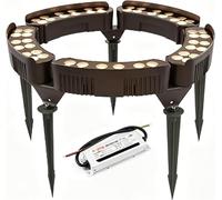 SSDDLZEQ Tree Lights Outdoor Outdoor Circular Tree Lights And Spotlights, Suitable For Trees And Roman Columns