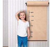 SSDDLZEQ Wall Mounted Kraft Paper Roll Holder, Hanging Note Roll for Cafe/Studio/Restaurant Message board(97cm/38.2inch wide)