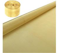 SSDDLZEQ Woven Brass Copper Mesh, Pure Copper Screen Mesh, Wear-Resistant Test Sieve(150mesh)