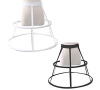 SSDH 2 Hoop Elastic Waistband Adjustable Underskirt Pannier Petticoat Wedding Bridal Crinoline Underskirt Bustle (UK, Alpha, One Size, M, Regular, Regular, White)