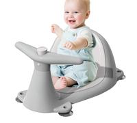 Ssdkpe Bath Seats for Babies Sitting Up - Safe Anti-Slip Bath Seat with Whale Shape | Portable Comfortable Bathing Products for Toddler Kids Home Travel Beach Pool