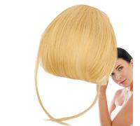 Ssdkpe Clip Bangs Human Hair, Human Hair Bangs Extensions, Neat Bangs Hair Extension, French Bangs Clip, Fake Bangs Fringe, Stylish Fringe Hairpieces For Dinner Date